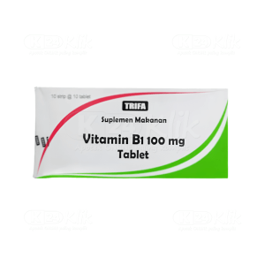 Apotek Online - VITAMIN B1 TRIFA 100MG (1 strip isi 10 tablet)
