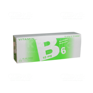 Apotek Online - VITAMIN B6 AFI 10MG TABLET