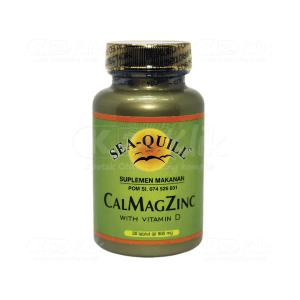 Apotek Online - SEA Q CALMAGZINC (1 botol isi 30 tablet)