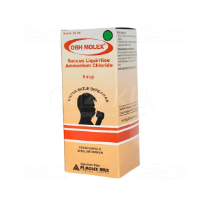 Apotek Online - OBH MOLEX SIRUP 60ML