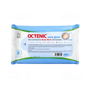 Apotek Online - OCTENIC BODY WASH GLOVE (isi 4 sheets)