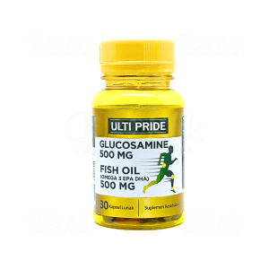 Apotek Online - ULTI PRIDE GLUCOSAMINE FISH OIL (1 botol isi 30 kapsul lunak)