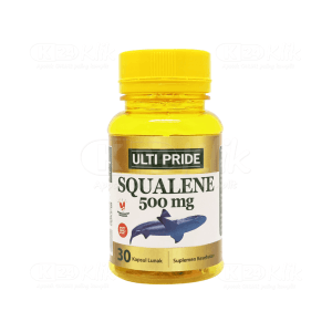 Apotek Online - ULTI PRIDE SQUALENE 500MG (1 botol isi 30 kapsul lunak)