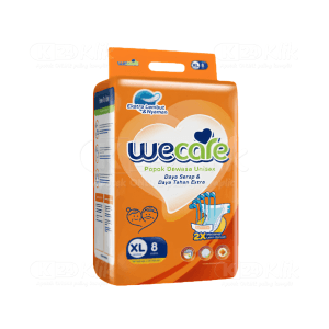 Apotek Online - WE CARE ADULT DIAPERS PREMIUM XL (isi 8)