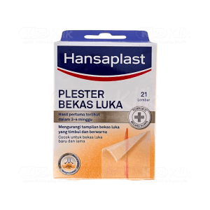 Apotek Online - HANSAPLAST PLESTER BEKAS LUKA STRIP (isi 21 pcs)
