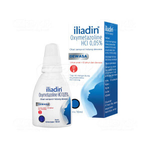 Apotek Online - ILIADIN DEWASA 0.05% 10ML SPRAY
