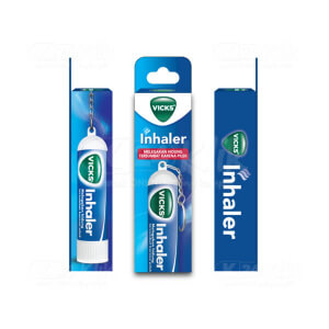 Apotek Online - VICKS INHALER 0.5ML KEYCHAIN (Per 1 Pcs)
