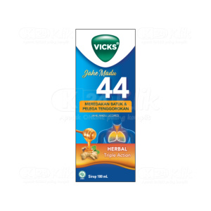 Apotek Online - VICKS FORMULA JAHE MADU SIRUP 105ML