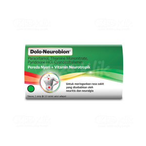 Apotek Online - DOLO NEUROBION TABLET (1 STRIP ISI 10 TABLET)