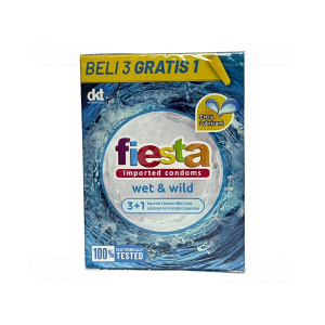Apotek Online - FIESTA WET & WILD (1 BOX ISI 3)