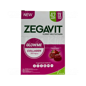 Apotek Online - ZEGAVIT GLOWME GUMMY 21G (1 dos isi 6 sachet)
