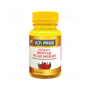 Apotek Online - ULTI PRIDE EXTRACT BUAH MERAH (1 botol isi 30 kapsul lunak)