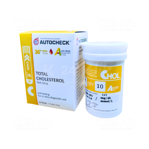 Apotek Online - AUTOCHECK CHOLESTEROL STRIP 10S (TUBE)
