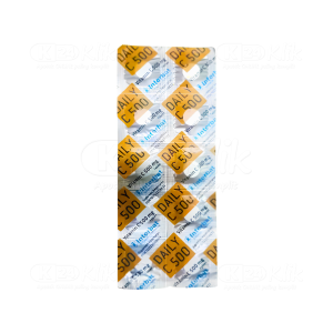 Apotek Online - DAILY C 500MG (1 strip isi 10 tablet)