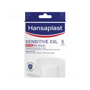 Apotek Online - HANSAPLAST SENSITIVE STERIL XXL 8X10CM