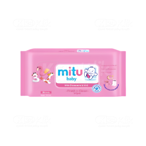 Apotek Online - MITU BABY CLEANWIPES PINK