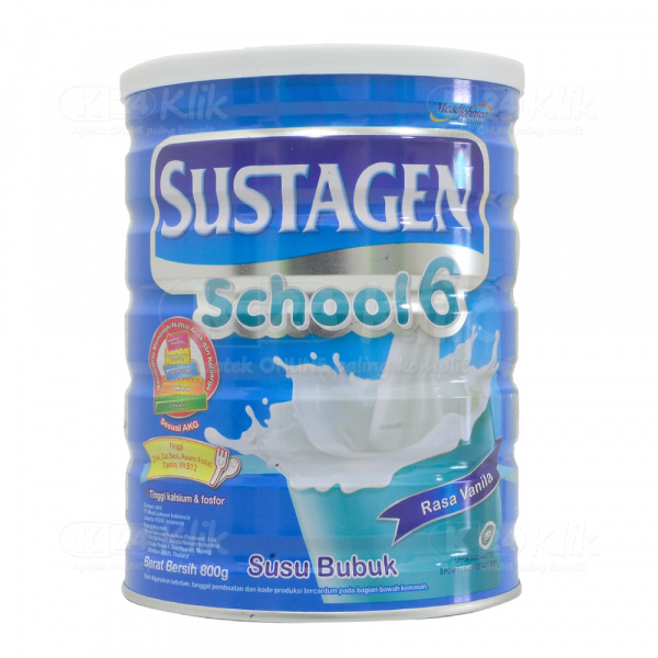 Apotek Online - Jual Sustagen School 6+van 800g Kaleng