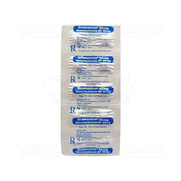DRAMAMINE 50MG TABLET
