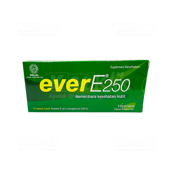 EVER E 250IU KAPSUL LUNAK (Per Strip isi 12 Kapsul)